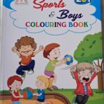 2 in 1 Sports and Boys Colouring Book
