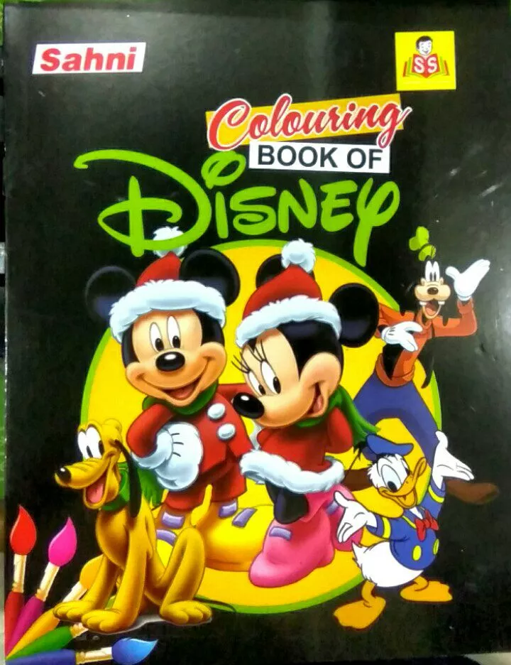 Sahni Coluring Book of Disney