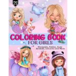 2 in 1 Dolls And Girls Colouring Book