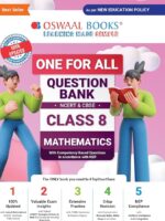 Oswaal One For All Question Bank NCERT & CBSE, Class-8 Mathematics