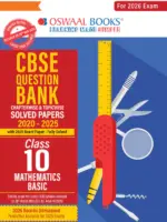 CBSE Question Bank Chapterwise and Topicwise SOLVED PAPERS Class 10 Math Basic For Exam 2026