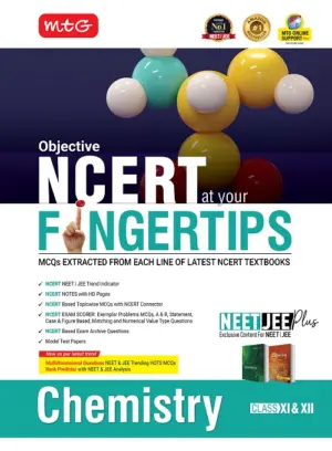 Objective NCERT FINGERTIPS Chemistry – NEET-JEE Books (Based on NCERT Pattern For 2026 Exam)