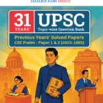 31 Years UPSC Topic-wise Que. Bank Previous Years Solved Papers CSE Prelim -Paper 1 & 2