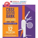 Oswaal CBSE Question Bank Chapter-wise and Topic-wise SOLVED PAPERS Class 12 English Core For Exam 2026