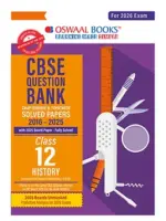 Oswaal CBSE Question Bank Chapter-wise and Topic-wise SOLVED PAPERS Class 12 History For Exam 2026