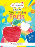 Oswaal Lil Legends Book of Copy Colouring for kids,To Learn About Fruits, Age 3 +