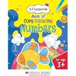 Oswaal Lil Legends Book of Copy Colouring for kids,To Learn About Numbers, Age 3 +