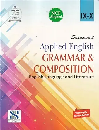 SARASWATI APPLIED ENGLISH GRAMMAR & COMPOSITION 9 & 10